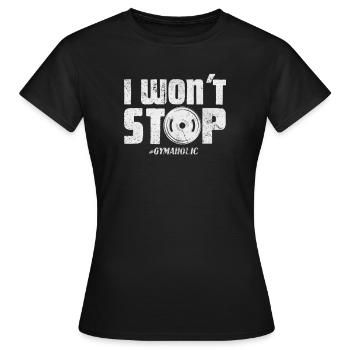 Bodybuilder - Frauen T-Shirt - Schwarz - Vorne - AI Model Female 172 dark (172cm)