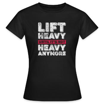 Bodybuilder - Frauen T-Shirt - Schwarz - Vorne - AI Model Female 172 dark (172cm)