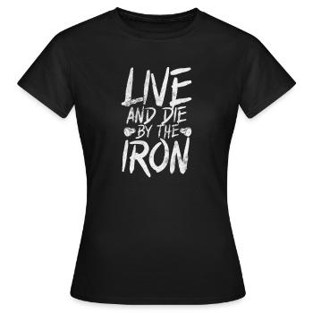 Bodybuilder - Frauen T-Shirt - Schwarz - Vorne - AI Model Female 172 dark (172cm)