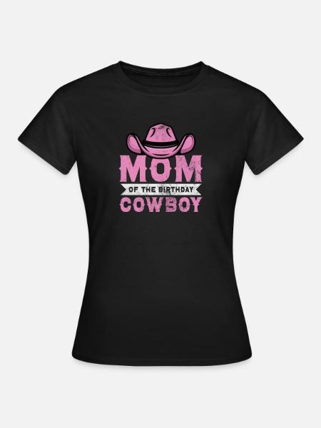 Cowboy - Frauen T-Shirt - Schwarz