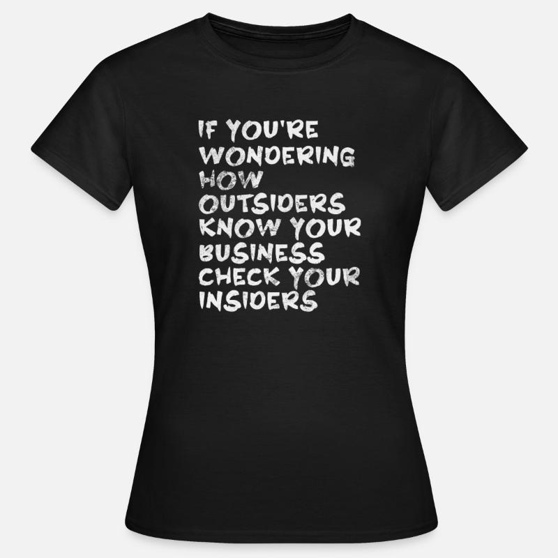 Hacker - Women's T-Shirt - black