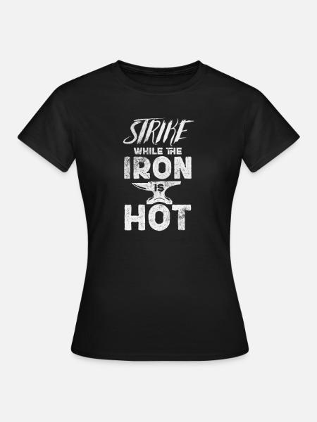 Schmied - Frauen T-Shirt - Schwarz