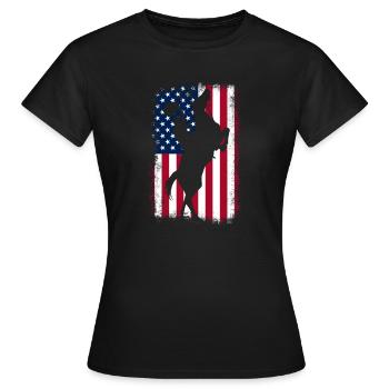 Cowboy Cowboy bottes Western cadeau - T-shirt Femme - noir - Devant - AI Model Female 172 dark (172cm)