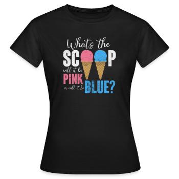 Eiscreme - Frauen T-Shirt - Schwarz - Vorne - AI Model Female 172 dark (172cm)
