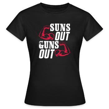 Bodybuilder Body Building Fitness Gym cadeau - T-shirt Femme - noir - Devant - AI Model Female 172 dark (172cm)