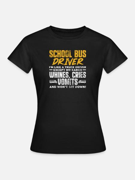 Busfahrer - Frauen T-Shirt - Schwarz