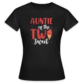 Eiscreme - Frauen T-Shirt - Schwarz - Vorne - AI Model Female 172 dark (172cm)