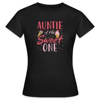 Eiscreme - Frauen T-Shirt - Schwarz - Vorne - AI Model Female 172 dark (172cm)