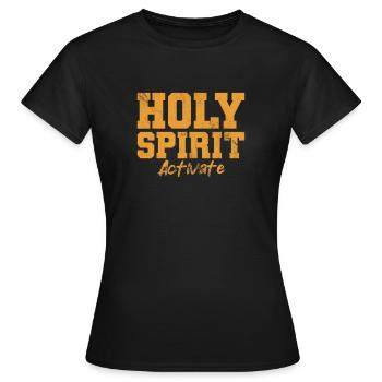 Cow-boy - T-shirt Femme - noir - Devant - AI Model Female 172 dark (172cm)