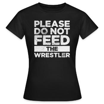 Wrestling - Frauen T-Shirt - Schwarz - Vorne - AI Model Female 172 dark (172cm)