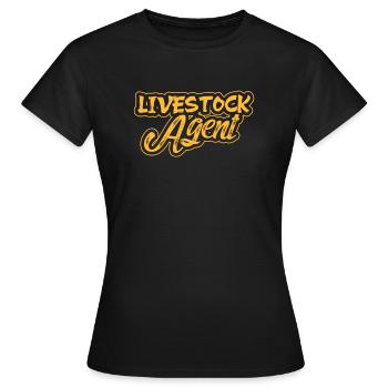 Cowboy Cowboy bottes Western cadeau - T-shirt Femme - noir - Devant - AI Model Female 172 dark (172cm)