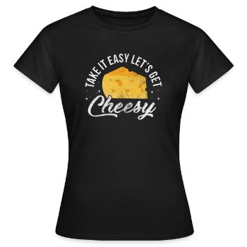 Fromage - T-shirt Femme - noir - Devant - AI Model Female 172 dark (172cm)