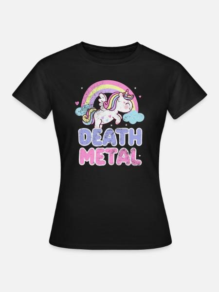 Death Metal - Frauen T-Shirt - Schwarz