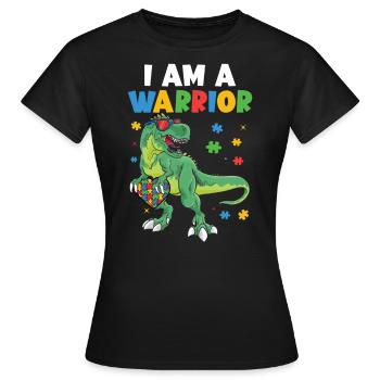 Autismus Awareness Day Autist Geschenk - Frauen T-Shirt - Schwarz - Vorne - AI Model Female 172 dark (172cm)