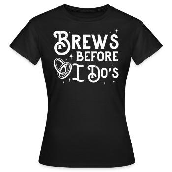 Bachelor Bachelor Party - Women's T-Shirt - black - Front - AI Model Female 172 dark (172cm)
