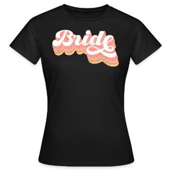 Junggesellin - Frauen T-Shirt - Schwarz - Vorne - AI Model Female 172 dark (172cm)