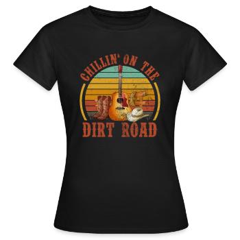 Pays - T-shirt Femme - noir - Devant - AI Model Female 172 dark (172cm)