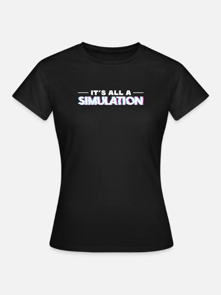 Verschwörung Verschwörungstheorie Geschenk - Frauen T-Shirt - Schwarz