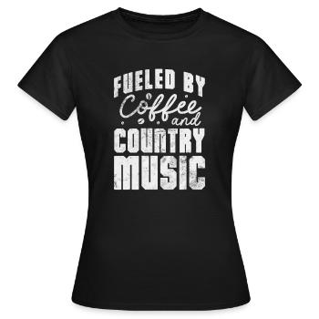 Pays - T-shirt Femme - noir - Devant - AI Model Female 172 dark (172cm)