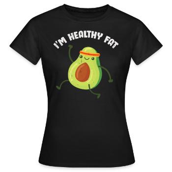 Avocado - Women's T-Shirt - black - Front - AI Model Female 172 dark (172cm)