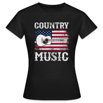 Pays - T-shirt Femme - noir - Devant - AI Model Female 172 dark (172cm)