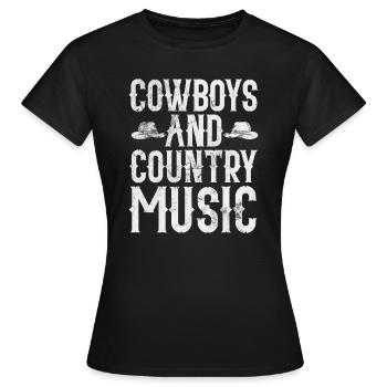 Pays - T-shirt Femme - noir - Devant - AI Model Female 172 dark (172cm)