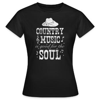 Pays - T-shirt Femme - noir - Devant - AI Model Female 172 dark (172cm)