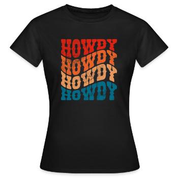 Pays - T-shirt Femme - noir - Devant - AI Model Female 172 dark (172cm)