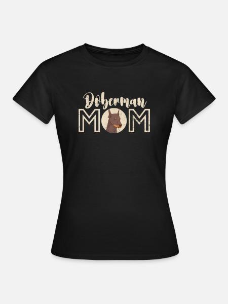 Dobermann - Frauen T-Shirt - Schwarz