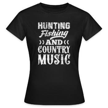 Pays - T-shirt Femme - noir - Devant - AI Model Female 172 dark (172cm)
