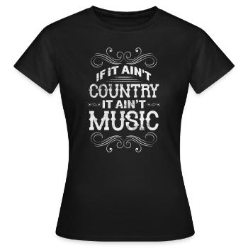 Pays - T-shirt Femme - noir - Devant - AI Model Female 172 dark (172cm)