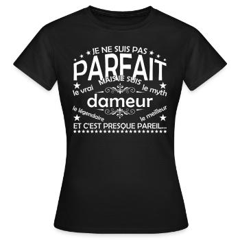 Groomer der einzige Groomer der echte Groomer - Frauen T-Shirt - Schwarz - Vorne - AI Model Female 172 dark (172cm)