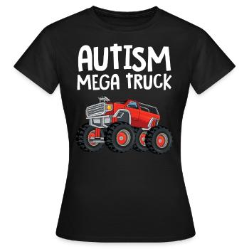 Autismus Awareness Day Autist Geschenk - Frauen T-Shirt - Schwarz - Vorne - AI Model Female 172 dark (172cm)