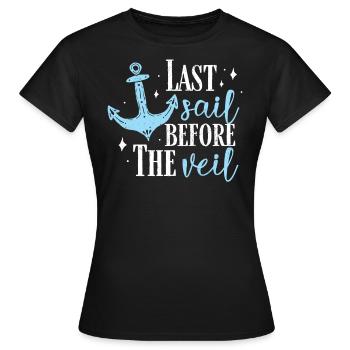 Bachelor Bachelor Party - Women's T-Shirt - black - Front - AI Model Female 172 dark (172cm)