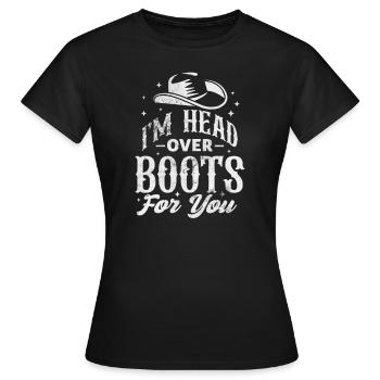 Pays - T-shirt Femme - noir - Devant - AI Model Female 172 dark (172cm)