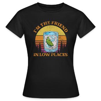 Pays - T-shirt Femme - noir - Devant - AI Model Female 172 dark (172cm)