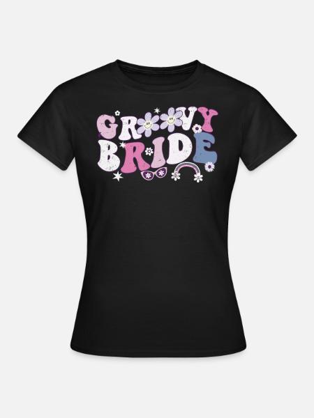 Junggesellin - Frauen T-Shirt - Schwarz