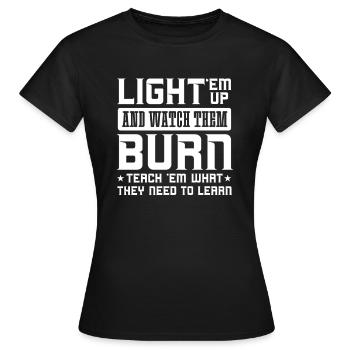 Cadeau de musique country country music - T-shirt Femme - noir - Devant - AI Model Female 172 dark (172cm)