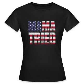 Pays - T-shirt Femme - noir - Devant - AI Model Female 172 dark (172cm)