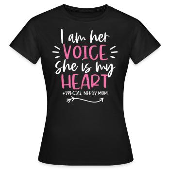 Autismus - Frauen T-Shirt - Schwarz - Vorne - AI Model Female 172 dark (172cm)