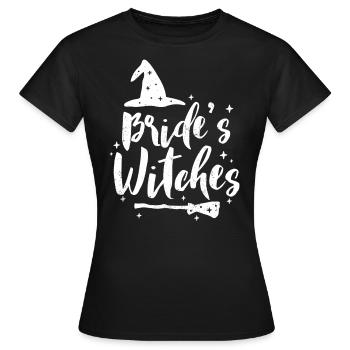 Junggesellin - Frauen T-Shirt - Schwarz - Vorne - AI Model Female 172 dark (172cm)