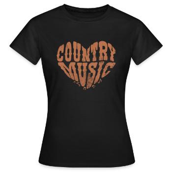 Pays - T-shirt Femme - noir - Devant - AI Model Female 172 dark (172cm)