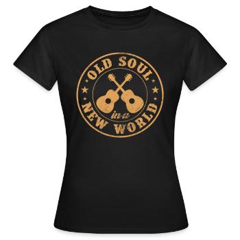 Pays - T-shirt Femme - noir - Devant - AI Model Female 172 dark (172cm)