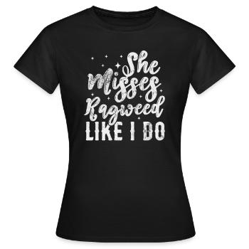 Country - Women's T-Shirt - black - Front - AI Model Female 172 dark (172cm)