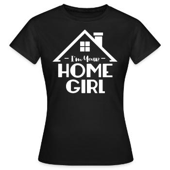 Real Estate Agent Real Estate Agent Gift - Women's T-Shirt - black - Front - AI Model Female 172 dark (172cm)