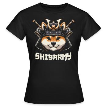 Samurai Ronin Schwertkampf Krieger Geschenk - Frauen T-Shirt - Schwarz - Vorne - AI Model Female 172 dark (172cm)