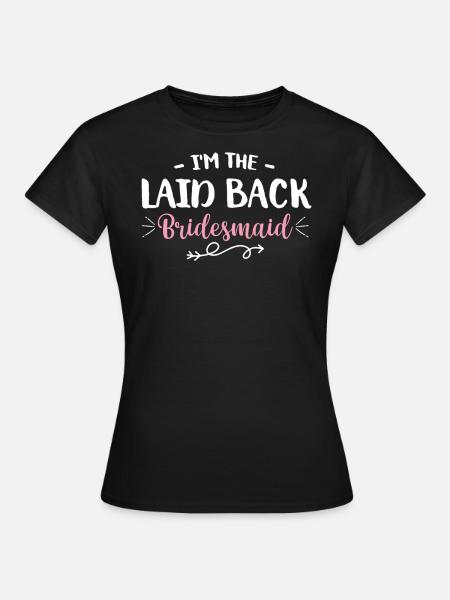 Junggesellin Jungesellinnenabschied Braut - Frauen T-Shirt - Schwarz