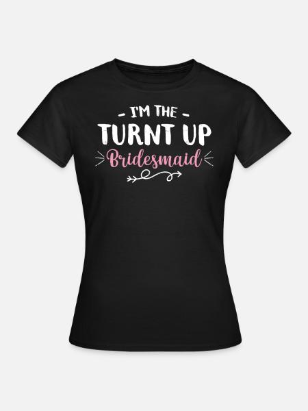 Junggesellin - Frauen T-Shirt - Schwarz