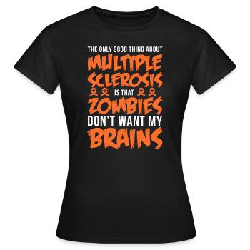 Zombie Zombie Hunter Zombie Apocalypse Cadeau - T-shirt Femme - noir - Devant - AI Model Female 172 dark (172cm)