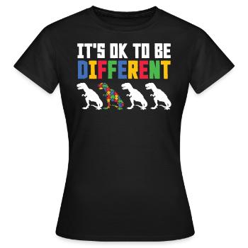 Autismus Awareness Day Autist Geschenk - Frauen T-Shirt - Schwarz - Vorne - AI Model Female 172 dark (172cm)
